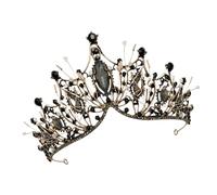 Saiyana Diadema de diosa Lolitas, hermosa diadema para niños, diadema gótica para fiestas de disfraces y bodas (corona de gran edición)