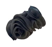 Saiyana Diadema de flores de los años 20 para mujer, accesorio elegante para fiestas de cosplay, color negro