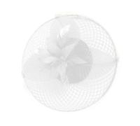 Saiyana Diadema de gran tamaño para eventos nocturnos, diademas de moda para mujer para fiestas y (blanco)