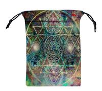 Saiyana Divinations Table Oracles - Bolsa de juego de mesa con cordón, bolsa de tarots para joyas, embalaje de regalo, bolsa de boda, bolsa de tarots, d