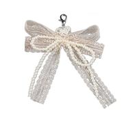 Saiyana Elegante clip para zapatos desmontable, perlas de imitación y puntas, para zapatos de mujer, accesorios para mujer, Wie im Bild, Perlas de imitación