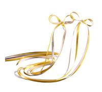 Saiyana Elegante horquilla con diseño de lazo, accesorios para el pelo para mujer, para fiestas y bodas (amarillo)