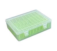 Saiyana Escritorio Portátil Con 30 Divisiones Transparente Caja De Plástico Estable Accesorios Para Clasificar Artículos