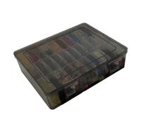 Saiyana Escritorio Portátil Con 30 Divisiones Transparente Caja De Plástico Estable Accesorios Para Clasificar Artículos