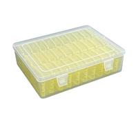 Saiyana Escritorio Portátil Con 30 Divisiones Transparente Caja De Plástico Estable Accesorios Para Clasificar Artículos