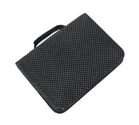 Saiyana Herramientas de peluquería de salón maletín de 24 compartimentos compacto accesorios de peluquería cuero PU herramienta de estilo profesional almacenamiento portátil de equipo de salón