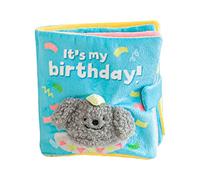 Saiyana Juguetes interactivos de peluche para cachorros, juguetes de cumpleaños, almohadilla de olfateo para perros para el tiempo, juguetes dispensadores de golosinas para perros pequeños