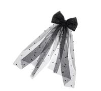 Saiyana Lazos elegantes para el pelo, grandes lazos negros, clip para mujer, pinzas únicas para el cabello, horquillas para el pelo