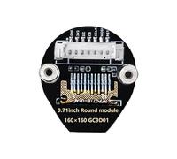 Saiyana LCD redondo 0 71 pulgadas con conector SPI y alto brillo para aplicaciones electrónicas e IoT para dispositivos portátiles