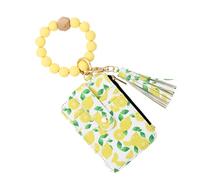 Saiyana Llavero para Mujer Pulseras Cartera Tarjetero Pulsera con Borlas Llaveros Monederos