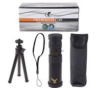 Saiyana Lupa, monocular de zoom de alta potencia de 10-300 x 40 mm, portátil, BAK4Prism Smartphones con trípode, viajes, vida silvestre, caza, camping