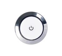 Saiyana Luz LED empotrable en techo de 12 V/24 V para techo/techo, interruptor táctil, cúpula de luz redonda para marina