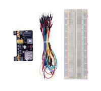 Saiyana MB102 Breadboard 830 puntos sin soldadura PCB Bread Board desarrollo de pruebas para proyectos electrónicos
