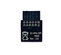 Saiyana Módulo de seguridad de cifrado TPM2.0 Tarjeta remota Módulo de procesador SPI TPM2.0 mejorado Placa de 12 pines para placas base