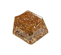 Saiyana OEM Capazo de llave de altura mecánica de resina para teclado con retroiluminación de lámina dorada mejora la estética y durabilidad