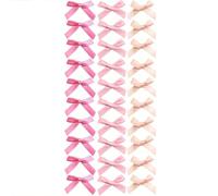 Saiyana Paquete de 30 pequeñas pinzas para el pelo con arco para mujeres, niñas, niños, accesorios para el cabello blanco y negro para bodas (30 rosas rojas pi)