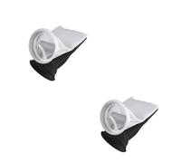 Saiyana Pet Supplies, calcetines de filtro de 200 micras, anillo de 4 pulgadas por 10 pulgadas de largo, bolsas de filtro de nailon para acuario con anillos de plástico