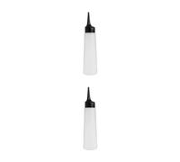 Saiyana Pet Supplies - Dispensador de champú para mascotas con escala, 150 ml, botella dispensadora de gel de ducha de plástico duradero para ducha de gatos y perros