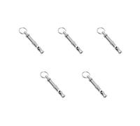 Saiyana Pet Supplies, silbato de entrenamiento para mascotas, sonido para cachorros, flauta de metal portátil para control de ladridos de perro, ayudante de alimentación de metal