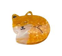 Saiyana Pinza para el pelo con diseño de princesas, con bonitas abejas, horquillas para el pelo, horquillas de sujeción fuerte, para niñas (zorro zorro)