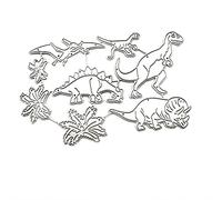 Saiyana Plantilla de metal de dinosaurio para álbum de recortes, tarjeta de papel, molde para decoración artesanal