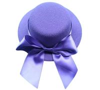 Saiyana Punk Bowknot-Calcomanías Tocado Sombrero Pasador de Pelo para Niñas Pinzas de Pelo de Halloween para Adolescentes Adultos Banquete (Morado)