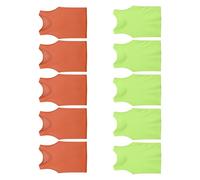 Saiyana Ropa De Entrenamiento Deportivo para Niños Y Tela Flexible Durabilidad Fútbol Equipo Agrupación Actividades Equipo Fútbol Juvenil Paquete 10