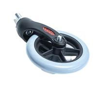 Saiyana Rueda delantera para silla de ruedas de 8 pulgadas sólida, rueda giratoria, multisuperficie, 2 pulgadas de ancho, 1 unidad