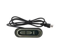 Saiyana Sofá eléctrico reclinable con 2 botones, interruptor de control manual de 5 pines, repuesto para silla