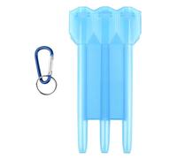 Saiyana Soporte de almacenamiento para dardos, estuche de plástico, para dardos, caja de dardos, caja de dardos, soporte para latas, azul