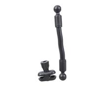 Saiyana Soporte para teléfono para ventilación de coche, accesorio flexible, adaptador de extensión de manguera, soporte giratorio, 17 mm, articulación esférica, juego de soporte para coche