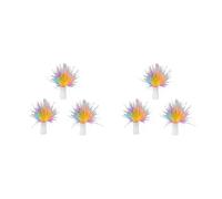 Saiyana Suministros para mascotas, 3 piezas interactivas para juguetes de plumas de gato, reemplazos de plumas para gatos, repuestos de juguetes coloridos