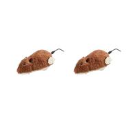 Saiyana Suministros para mascotas, divertido juguete interactivo para gatos, juguetes para mascotas, perro para gato, juguete divertido, ratón, animal, mecanismo de primavera, cuerda para correr para