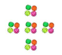 Saiyana Suministros para mascotas, divertido juguete interativo para perros, bola chirriante, juguetes para masticar, juguetes para gatos, juguetes de vinilo para mascotas, perros, entrenamiento para