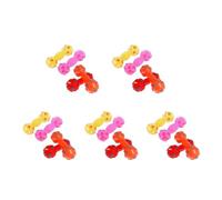 Saiyana Suministros para mascotas, divertido juguete interativo para perros, mancuernas chirriantes, juguetes masticables para cachorros, juguetes de entrenamiento para perros, juguetes seguros y