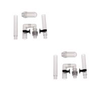 Saiyana Suministros para mascotas, filtros de recipiente, kit de tubo de admisión para peceras, accesorios de repuesto de filtro externo con ventosas fuertes