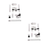 Saiyana Suministros para mascotas, filtros de recipiente, kit de tubo de salida de admisión, tanques de peces, accesorios de repuesto de filtro externo con ventosas fuertes