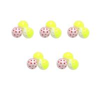 Saiyana Suministros para mascotas, juguetes de pájaros de campana, juguete interactivo de plástico colorido para loro, juguete para africano para cacatúa gris para loro amazónico