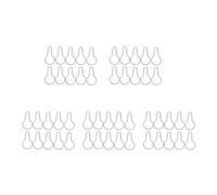 Saiyana Suministros para mascotas, piezas de juguete para pájaros, loros, 10 paquetes de ganchos de acero inoxidable, conectores de metal duraderos y reutilizables para animales pequeños