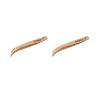 Saiyana Suministros para mascotas, pinzas de madera para alimentación de reptiles, herramientas de alimentación de mango largo para anfibios, reptiles, serpientes, lagarto, geco, araña, pájaro