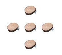Saiyana Suministros para mascotas, soporte de madera para pájaros, plataforma de madera natural, para periquitos, cacatúas, conures, tortolitos