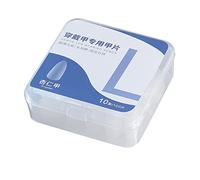 Saiyana Uñas postizas, puntas de uñas cuadradas de cobertura completa, puntas de uñas postizas de almendra, uñas postizas cuadradas cónicas, puntas de uñas acrílicas