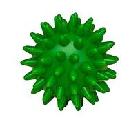 Saj Ball Spiky Mini Massage - Manual Relaxation Massager for Hands/Feet Reflexology Acupressure - Gift Box, Green