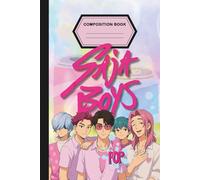 Saja Boys Composition Notebook - 6x9 Inch, 100 Lined Pages | Fan Art Inspired by Demon Hunters K-pop: Cute K-pop Idol Fan Art Notebook Featuring Jinu, Baby, Mystery, Romance & Abby
