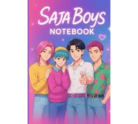 Saja Boys Notebook: Anime-Style Journal for K-Pop Fans and Creative Teens