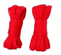 SAJMAKUWLA Cordones de Zapatos, Cordones Planos for Zapatos, Cordones for Zapatillas Deportivas, for Hombre y Mujer, Informales, Antideslizantes, for Exteriores Escalada(Red,120CM)