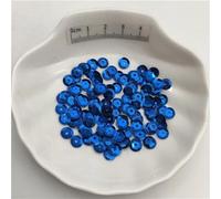 SAJMAKUWLA Lentejuelas, Copa de Base Plateada 10 g, 3 mm, 4, 6 y, Acero Inoxidable, for Ropa, Sombreros, Zapatos, Accesorios Hechos a Mano(Dark Blue,10g 3mm Deep Cup)