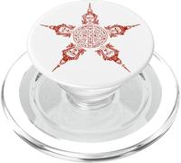 Sak Yant Selección Tatuajes Yantra Buda Monje Tailandia Wat PopSockets PopGrip para MagSafe