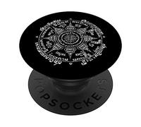 Sak Yant Thai Paed Tidt Tattoo Buddha Buddhist Thailand PopSockets PopGrip Adhesivo