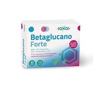 Sakai Laboratorios - Betaglucano Forte - Tu sistema inmunitario activo y fuerte - Con M-Gard Beta-1,3/1,6-glucano registrado, Zinc y Vitaminas B6, C y D3